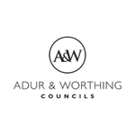 Adur and worthing councils logo stacked