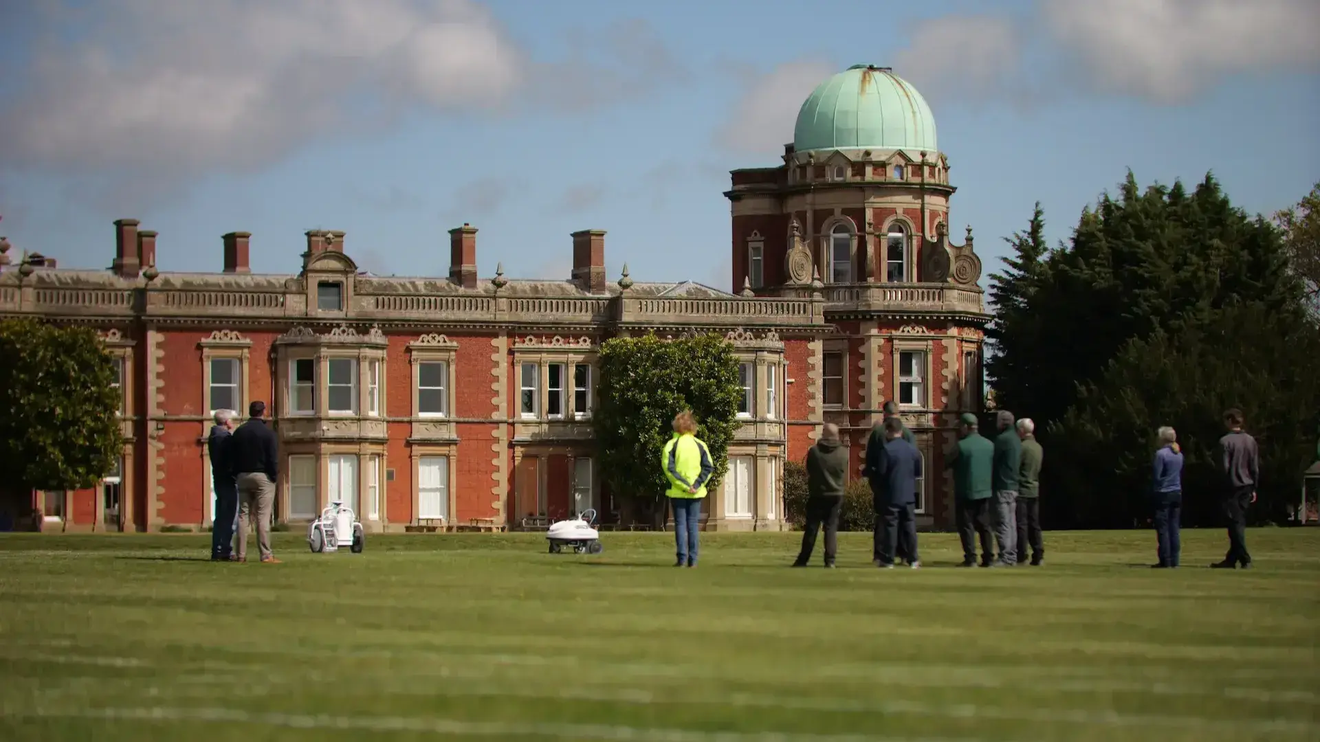Orwell School both robots cropped