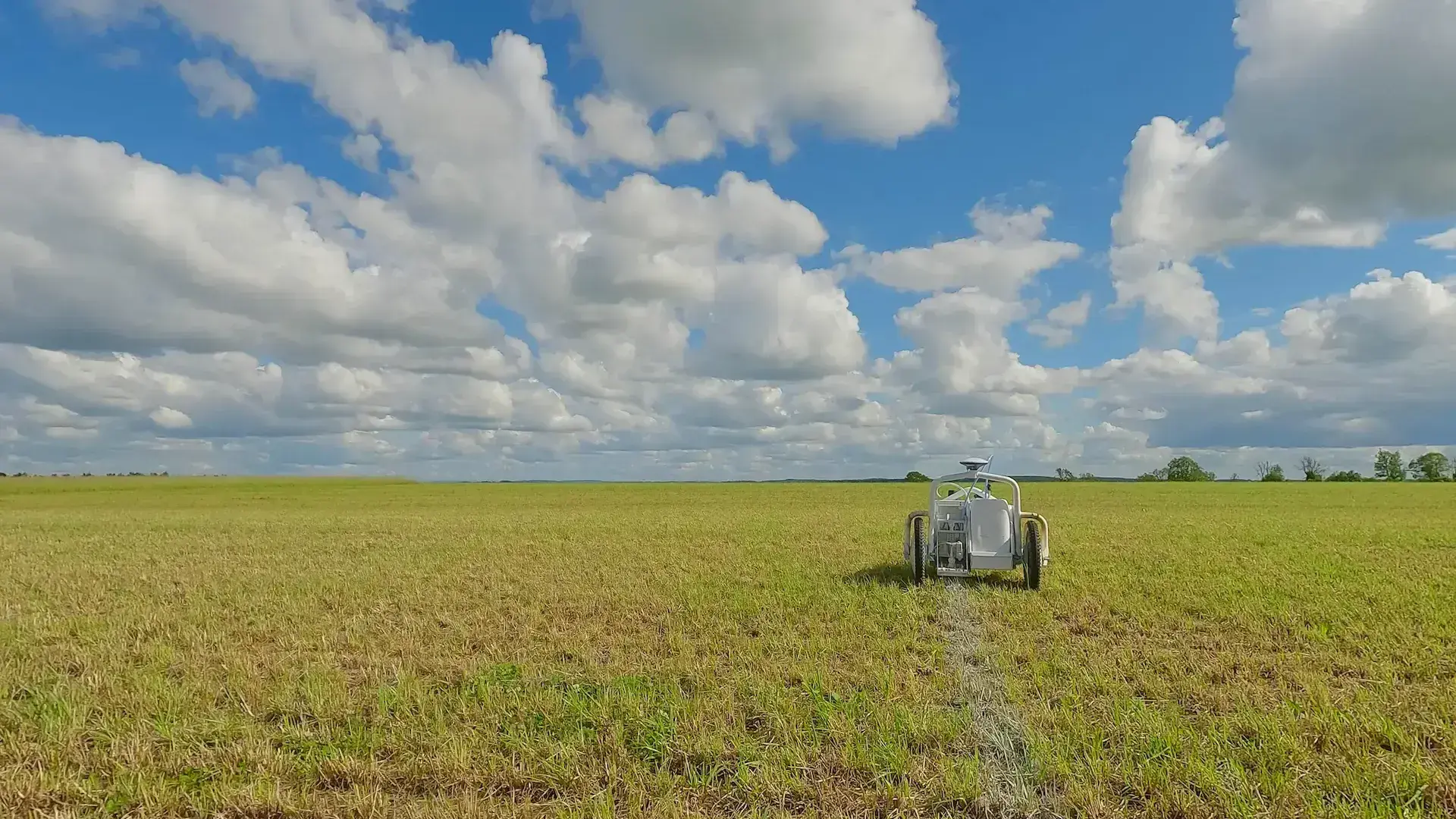 Pro X with farm field backdrop